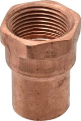 Mueller Industries - 3/4" Wrot Copper Pipe Adapter - C x F, Solder Joint - Eagle Tool & Supply