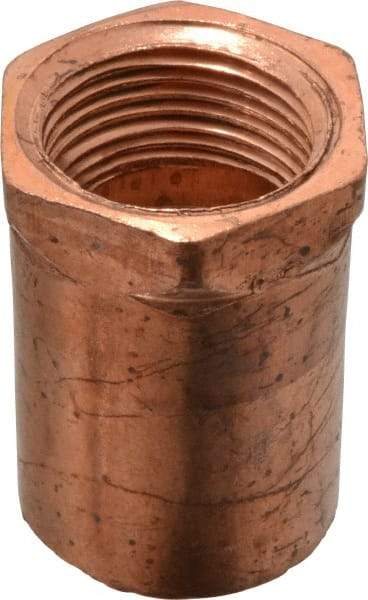 Mueller Industries - 1 x 3/4" Wrot Copper Pipe Adapter - C x F, Solder Joint - Eagle Tool & Supply