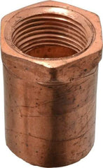 Mueller Industries - 1 x 3/4" Wrot Copper Pipe Adapter - C x F, Solder Joint - Eagle Tool & Supply