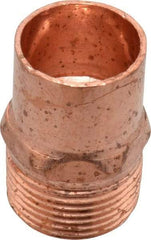 Mueller Industries - 3/4" Wrot Copper Pipe Adapter - C X M, Solder Joint - Eagle Tool & Supply