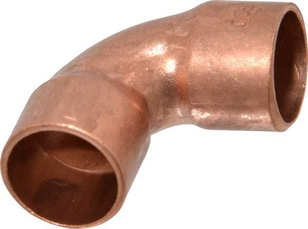 Mueller Industries - 3/8" Wrot Copper Pipe 90° Elbow - C x C, Solder Joint - Eagle Tool & Supply