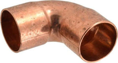 Mueller Industries - 1-1/4" Wrot Copper Pipe 90° Elbow - C x C, Solder Joint - Eagle Tool & Supply