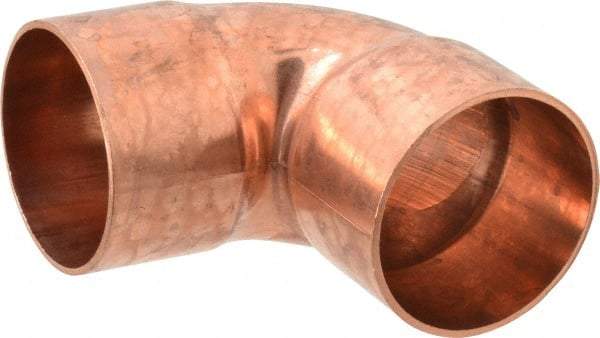 Mueller Industries - 2" Wrot Copper Pipe 90° Elbow - C x C, Solder Joint - Eagle Tool & Supply
