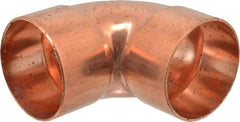Mueller Industries - 3" Wrot Copper Pipe 90° Elbow - C x C, Solder Joint - Eagle Tool & Supply