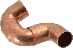 Mueller Industries - 3/4" Wrot Copper Pipe 90° Street Elbow - FTG x C, Solder Joint - Eagle Tool & Supply
