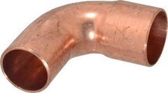 Mueller Industries - 1" Wrot Copper Pipe 90° Street Elbow - FTG x C, Solder Joint - Eagle Tool & Supply