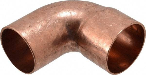 Mueller Industries - 1-1/2" Wrot Copper Pipe 90° Street Elbow - FTG x C, Solder Joint - Eagle Tool & Supply