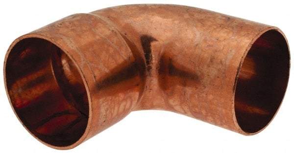 Mueller Industries - 2" Wrot Copper Pipe 90° Street Elbow - FTG x C, Solder Joint - Eagle Tool & Supply
