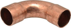 Mueller Industries - 1" Wrot Copper Pipe 90° Long Radius Elbow - C x C, Solder Joint - Eagle Tool & Supply