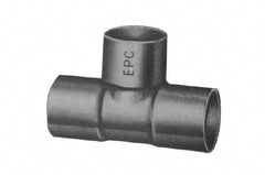 Mueller Industries - 3/8 x 3/8 x 1/4" Wrot Copper Pipe Tee - C x C x C, Solder Joint - Eagle Tool & Supply