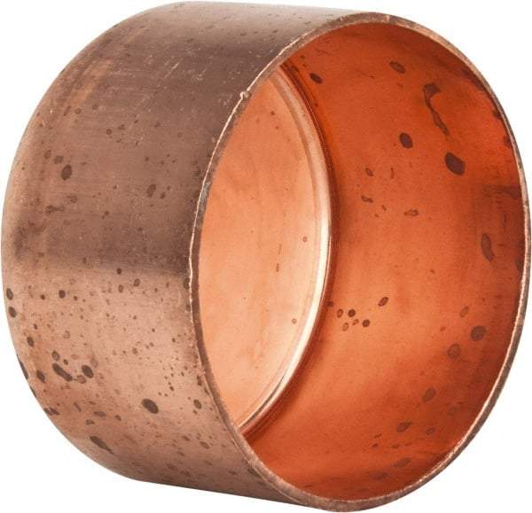 Mueller Industries - 4" Wrot Copper Pipe Tube Cap - C, Solder Joint - Eagle Tool & Supply