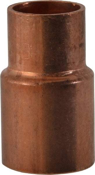 Mueller Industries - 3/4 x 1/2" Wrot Copper Pipe Reducer - FTG x C, Solder Joint - Eagle Tool & Supply
