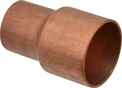 Mueller Industries - 1-1/2 x 1" Wrot Copper Pipe Reducer - FTG x C, Solder Joint - Eagle Tool & Supply