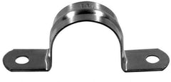 Mueller Industries - 3/8 Pipe, Copper, Pipe or Tube Strap - 2 Mounting Holes - Eagle Tool & Supply