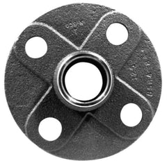 Mueller Industries - 4" Pipe, 9" OD, Cast Copper Companion Pipe Flange - 125 psi, C End Connection, 7-1/2" Across Bolt Hole Centers - Eagle Tool & Supply
