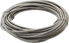 General Pipe Cleaners - 1/4" x 50' Drain Cleaning Machine Cable - Eagle Tool & Supply