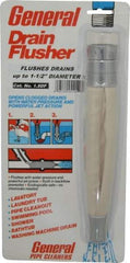 General Pipe Cleaners - Water-Pressure Flush Bags For Maximum Pipe Size: 1-1/2 (Inch) Material: Canvas - Eagle Tool & Supply