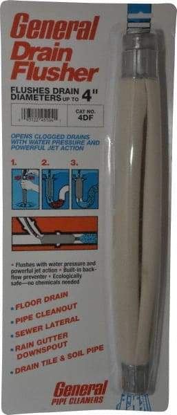 General Pipe Cleaners - Water-Pressure Flush Bags For Minimum Pipe Size: 3 (Inch) For Maximum Pipe Size: 4 (Inch) - Eagle Tool & Supply