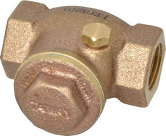 Legend Valve - 3/8" Brass Check Valve - Inline, FNPT x FNPT, 200 WOG - Eagle Tool & Supply