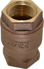 Legend Valve - 3/4" Bronze Check Valve - Inline, FNPT x FNPT, 250 WOG - Eagle Tool & Supply
