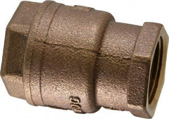 Legend Valve - 1" Bronze Check Valve - Inline, FNPT x FNPT, 250 WOG - Eagle Tool & Supply