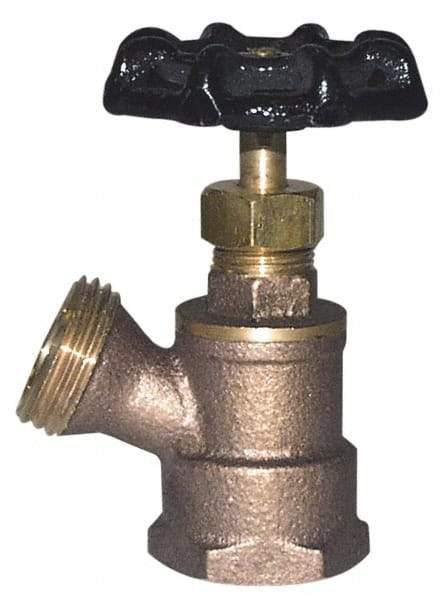 Legend Valve - 3/4" Pipe, Lead Free Brass, FNPT x MGHT End Connection, Boiler Drain Valve - Eagle Tool & Supply