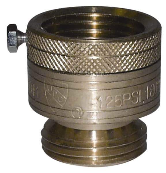 Legend Valve - 3/4" Pipe, Uncoated Lead Free Brass, Hose Type Vacuum Breaker Valve - Buna-N Seal, GHT End Connections - Eagle Tool & Supply