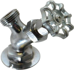Legend Valve - 3/4" Pipe, Chrome Plated Brass Sillcock - Handwheel Handle, FNPT x GHT End Connections, 125 psi WOG Rating - Eagle Tool & Supply