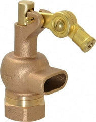 Legend Valve - 1" Pipe, Bronze, Mechanical Float Valve - 125 psi, NPTF x Plain End Connections - Eagle Tool & Supply