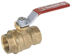 Legend Valve - 2-1/2" Pipe, Full Port, Stainless Steel Standard Ball Valve - 2 Piece, Inline - One Way Flow, FNPT x FNPT Ends, Locking Lever Handle, 1,000 WOG, 150 WSP - Eagle Tool & Supply
