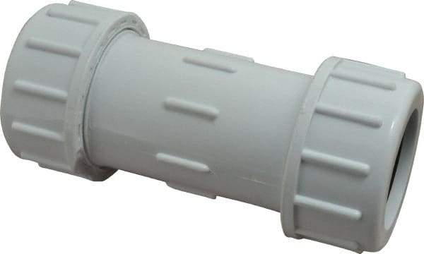 Legend Valve - 1-1/2" Pipe, PVC Compression Pipe Coupling - 150 psi WOG Rating - Eagle Tool & Supply