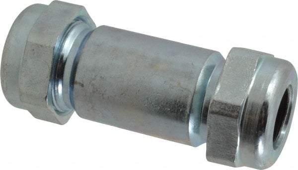 Legend Valve - 1/2" Pipe, Galvanized Compression Pipe Coupling - 200 psi WOG Rating - Eagle Tool & Supply