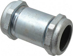 Legend Valve - 1-1/2" Pipe, Galvanized Compression Pipe Coupling - 200 psi WOG Rating - Eagle Tool & Supply