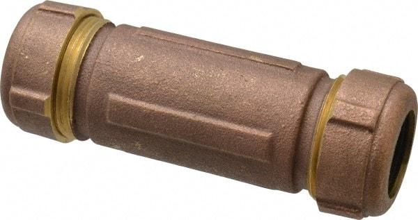 Legend Valve - 3/4" Pipe, 1" Copper Tube, Brass Compression Pipe Coupling - 125 psi WOG Rating - Eagle Tool & Supply