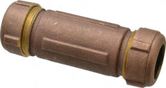 Legend Valve - 3/4" Pipe, 1" Copper Tube, Brass Compression Pipe Coupling - 125 psi WOG Rating - Eagle Tool & Supply
