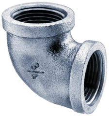 Merit Brass - 4" Grade 304 Stainless Steel Pipe 90° Elbow - FNPT x FNPT End Connections, 150 psi - Eagle Tool & Supply