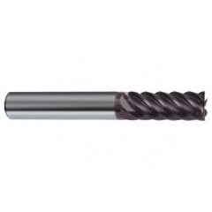 25mm Dia. - 121mm OAL - 45° Helix Firex Carbide End Mill - 10 FL - Eagle Tool & Supply