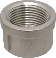 Merit Brass - 1" Grade 316 Stainless Steel Pipe End Cap - FNPT End Connections, 150 psi - Eagle Tool & Supply