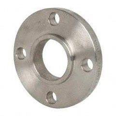 Value Collection - 2" Pipe, 6" OD, Stainless Steel, Slip On Pipe Flange - 4-3/4" Across Bolt Hole Centers, 3/4" Bolt Hole, 150 psi, Grades 316 & 316L - Eagle Tool & Supply