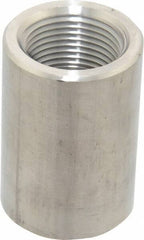 Merit Brass - 3/4" Grade 316/316L Stainless Steel Pipe Coupling - FNPT x FNPT End Connections, 3,000 psi - Eagle Tool & Supply