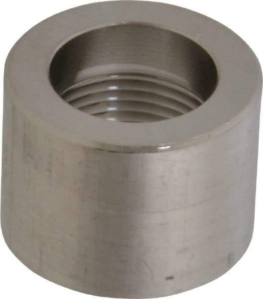 Merit Brass - 3/4" Grade 316/316L Stainless Steel Pipe Half Coupling - FNPT End Connections, 3,000 psi - Eagle Tool & Supply