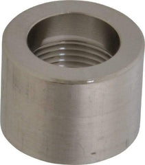 Merit Brass - 3/4" Grade 316/316L Stainless Steel Pipe Half Coupling - FNPT End Connections, 3,000 psi - Eagle Tool & Supply