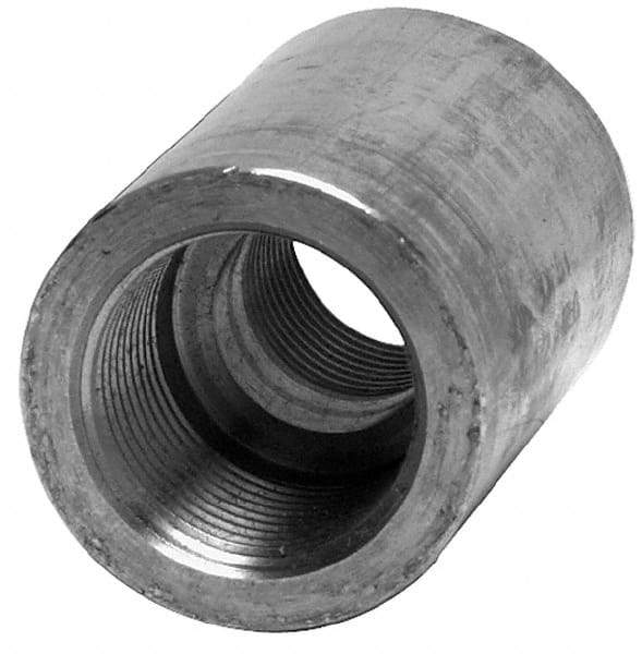 Merit Brass - 1-1/4 x 3/8" Grade 304/304L Stainless Steel Pipe Reducer Coupling - FNPT x FNPT End Connections, 3,000 psi - Eagle Tool & Supply