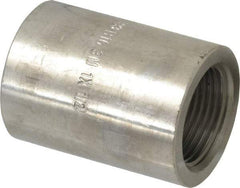 Merit Brass - 1 x 1/2" Grade 316/316L Stainless Steel Pipe Reducer Coupling - FNPT x FNPT End Connections, 3,000 psi - Eagle Tool & Supply