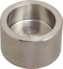 Merit Brass - 1" Grade 316 Stainless Steel Pipe End Cap - Socket Weld End Connections, 3,000 psi - Eagle Tool & Supply