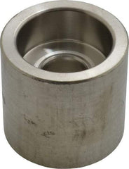 Merit Brass - 1 x 1/2" Grade 316 Stainless Steel Pipe Reducer Coupling - Socket Weld x Socket Weld End Connections, 3,000 psi - Eagle Tool & Supply