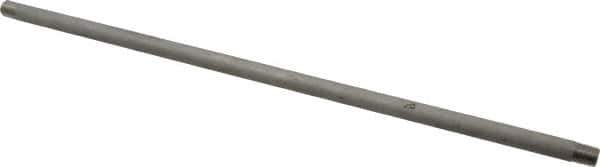 Merit Brass - Schedule 40, 1/4" Pipe x 18" Long, Grade 304/304L Stainless Steel Pipe Nipple - Welded & Threaded - Eagle Tool & Supply