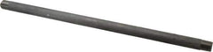 Merit Brass - Schedule 40, 1/2" Pipe x 18" Long, Grade 304/304L Stainless Steel Pipe Nipple - Welded & Threaded - Eagle Tool & Supply