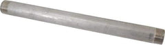 Merit Brass - Schedule 40, 1-1/4" Pipe x 18" Long, Grade 304/304L Stainless Steel Pipe Nipple - Welded & Threaded - Eagle Tool & Supply