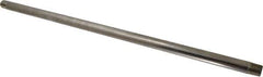 Merit Brass - Schedule 40, 1/2" Pipe x 24" Long, Grade 316/316L Stainless Steel Pipe Nipple - Welded & Threaded - Eagle Tool & Supply